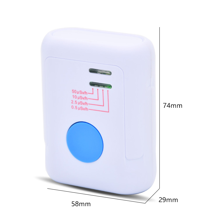 ONETEST - GM-101 nuclear radiation alarm Four gears sound and light alarm automatic measurement geiger counter personal dosimeter image 2