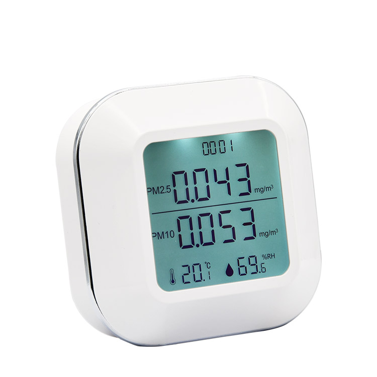 ONETEST - Wall-mounted air quality monitor AQM-80 PM2.5 / PM10 / TEMP / HUM / CO2 / VOC / CH2O RS485 output image 2