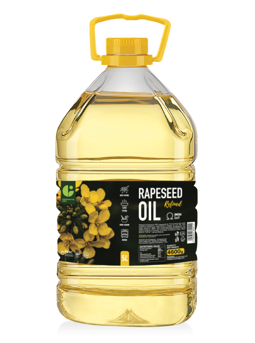 Refined rapeseed oil