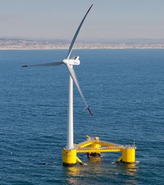 5.5MW 7.25MW 16.6MW Floating Wind Turbines image 2